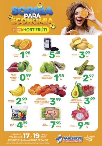 Catálogo Supermercados Jaù Serve em Jaú | Hortifrúti | 18/05/2022 - 19/05/2022