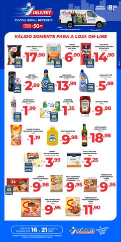 Catálogo Supermercados Jaù Serve | Ofertas Delivery | 17/08/2022 - 21/08/2022