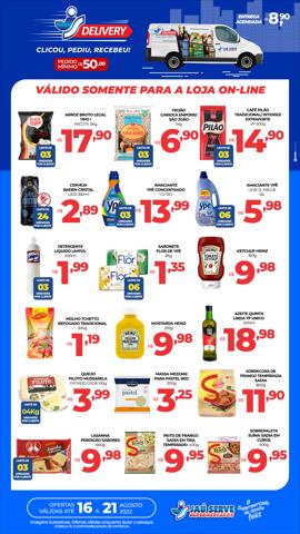 Catálogo Supermercados Jaù Serve | Ofertas Delivery | 19/08/2022 - 21/08/2022