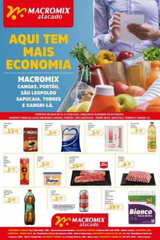 Catálogo Macromix Atacado | Aqui tem MAIS Economia | 02/08/2022 - 13/08/2022