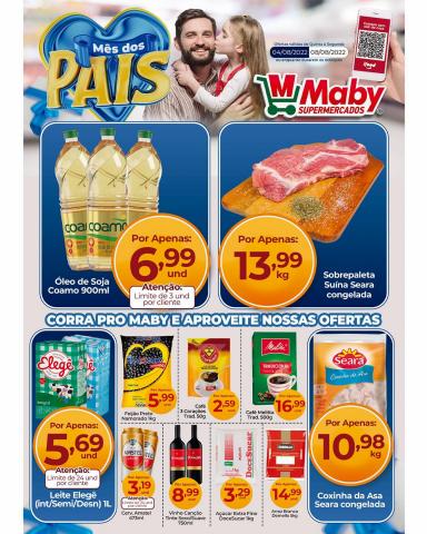 Catálogo Maby Supermercados | Mês do Pais | 04/08/2022 - 08/08/2022