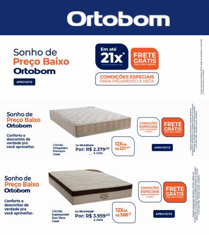 Promoções de Casa e Decoração em Atibaia | Sonho de Preço Baixo de Ortobom | 25/05/2022 - 29/05/2022
