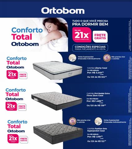 Catálogo Ortobom em Ourinhos | Conforto Total Ortobom | 05/07/2022 - 10/07/2022