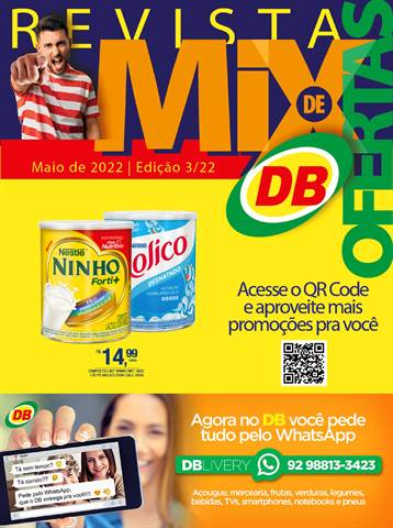 Catálogo DB Supermercados em Manaus | REVISTA MIX DE OFERTAS  | 10/05/2022 - 31/05/2022