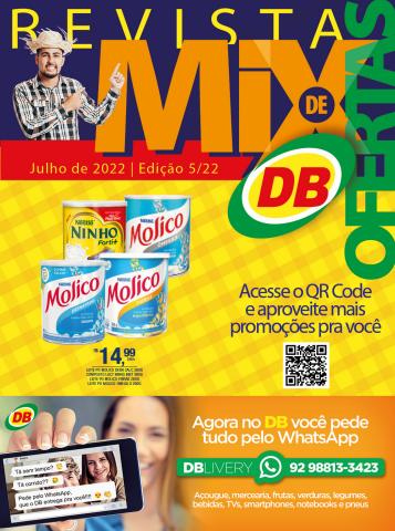 Catálogo DB Supermercados em Manaus | REVISTA MIX DE OFERTAS  | 01/07/2022 - 31/07/2022