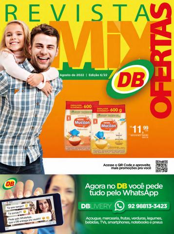 Promoções de Supermercados em Manaus | REVISTA MIX OFERTAS DB de DB Supermercados | 04/08/2022 - 31/08/2022
