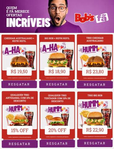 Promoções de Restaurantes em Guarulhos | Ofertas  Bob's Fã de Bob's | 16/03/2022 - 30/06/2022