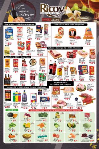 Promoções de Supermercados em Santo André | Encarte Ricoy Supermercados de Ricoy Supermercados | 29/06/2022 - 05/07/2022
