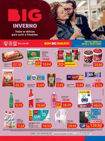 Promoções de Supermercados em Brasília | Encarte Hipermercado Big de Big | 30/06/2022 - 10/07/2022