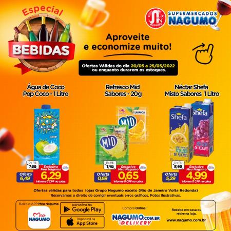 Catálogo Nagumo em Santo André | Especial de Bebidas | 23/05/2022 - 25/05/2022
