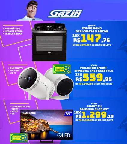 Promoções de Lojas de Departamentos em Campo Grande | Ofertas Gazin de Gazin | 01/08/2022 - 11/08/2022