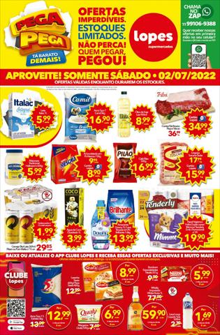 Catálogo Lopes Supermercados em São Roque | Encarte Lopes Supermercados | 02/07/2022 - 05/07/2022