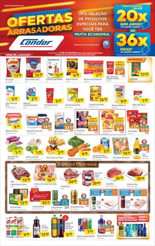Catálogo Supermercados Condor em Maringá | Tabloide Supermercados Condor | 05/05/2022 - 16/05/2022