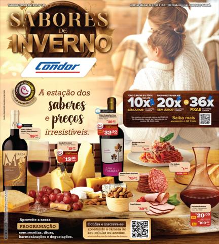 Promoções de Supermercados em Curitiba | Tabloide Supermercados Condor de Supermercados Condor | 27/06/2022 - 10/07/2022