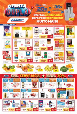 Promoções de Supermercados em Curitiba | Tabloide Supermercados Condor de Supermercados Condor | 30/06/2022 - 05/07/2022