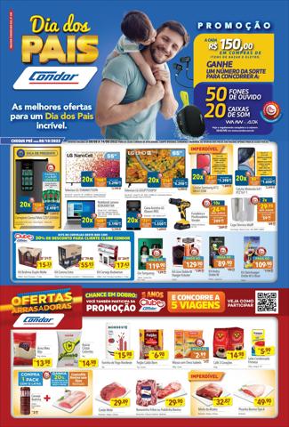 Promoções de Supermercados em Maringá | Tabloide Supermercados Condor de Supermercados Condor | 08/08/2022 - 14/08/2022