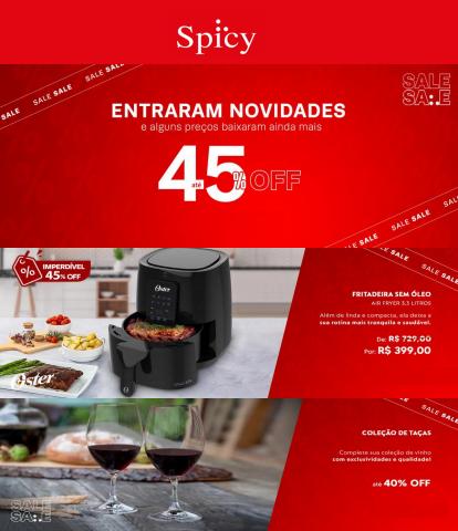 Promoções de Casa e Decoração em Salvador | Ofertas com Até 50% de Desconto de Spicy | 29/06/2022 - 05/07/2022