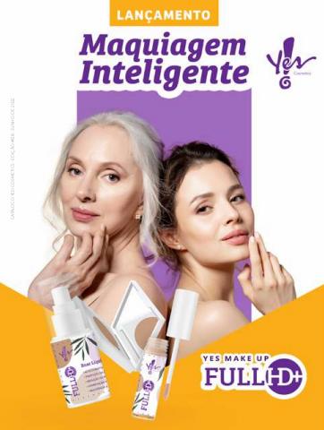 Promoções de Perfumarias e Beleza em Teresópolis | Lançamento Maquiagem Inteligente de Yes Cosmetics | 29/06/2022 - 10/07/2022