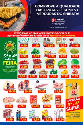 Ofertas de Shibata Supermercados no catálogo Shibata Supermercados (  Vence hoje)