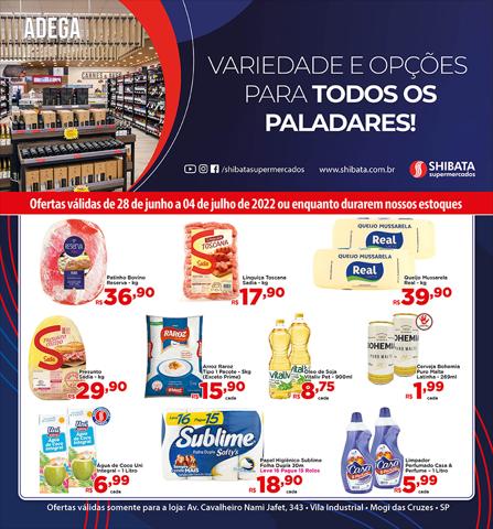 Catálogo Shibata Supermercados em São José dos Campos | Encarte Shibata Supermercados | 28/06/2022 - 04/07/2022