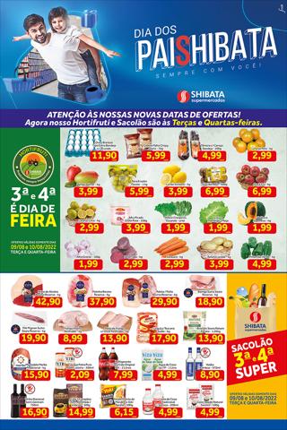 Catálogo Shibata Supermercados | Encarte Shibata Supermercados | 09/08/2022 - 10/08/2022