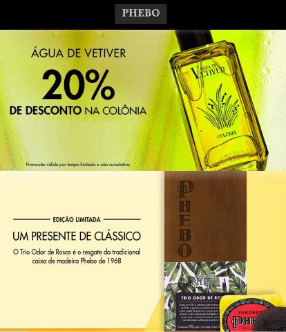 Promoções de Perfumarias e Beleza em Ribeirão Preto | Ofertas com até 20% OFF de Phebo | 29/06/2022 - 05/07/2022