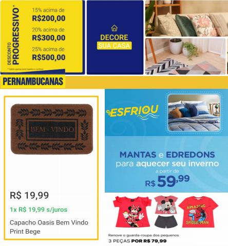 Promoções de Lojas de Departamentos em Salvador | Decore sua Casa até 25% de Desconto de Pernambucanas | 19/05/2022 - 25/05/2022