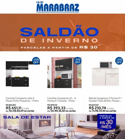 Promoções de Casa e Decoração em Limeira | Saldão de Inverno de Marabraz | 29/07/2022 - 21/08/2022