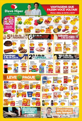 Promoções de Supermercados em Santo André | Ofertas D'avó Supermercado de D'avó Supermercado | 29/06/2022 - 05/07/2022