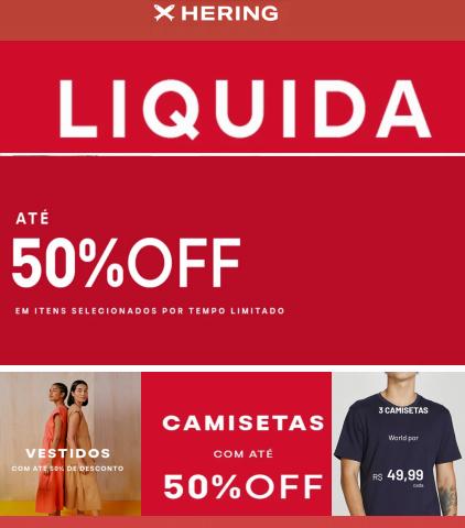 Promoções de Roupa, Sapatos e Acessórios em Teresópolis | Liquida Até 50% OFF de Hering | 27/06/2022 - 31/07/2022