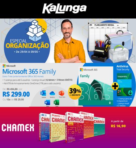 Promoções de Livraria, Papelaria e Material Escolar em Brasília | Especial Organização de Kalunga | 02/05/2022 - 22/05/2022