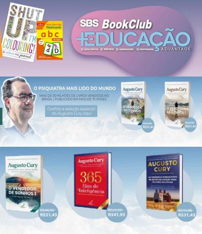 Promoções de Livraria, Papelaria e Material Escolar em Rio de Janeiro | Ofertas SBS de SBS | 29/06/2022 - 05/07/2022