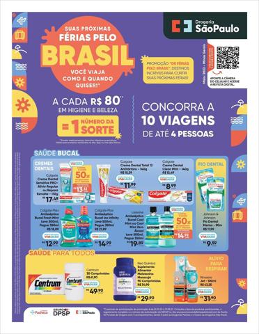 Promoções de Farmácias e Drogarias em São Paulo | Encarte Drogaria São Paulo de Drogaria São Paulo | 02/05/2022 - 31/05/2022