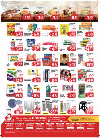 Catálogo Sj Supermercados | Encarte Sj Supermercados | 11/08/2022 - 24/08/2022