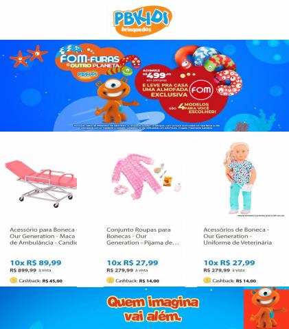 Promoções de Brinquedos, Bebês e Crianças em Nova Iguaçu | Ofertas PBKids de PBKids | 18/07/2022 - 14/08/2022