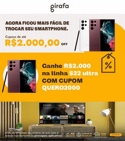 Promoções de Tecnologia e Eletrônicos em Santo André | Ofertas Girafa de Girafa | 04/07/2022 - 10/07/2022