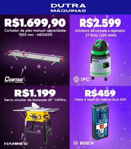Promoções de Material de Construção em Santo André | Ofertas da Semana de Dutra Máquinas | 23/05/2022 - 29/05/2022