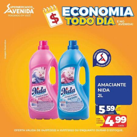 Catálogo Supermercados Avenida em Ourinhos | Economia Todo o Dia | 04/07/2022 - 10/07/2022