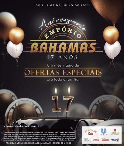 Catálogo Empório Bahamas | Aniversário do Empório | 01/07/2022 - 07/07/2022
