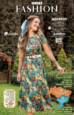 Promoções de Roupa, Sapatos e Acessórios em Governador Valadares | Super Fashion  de Quatro Estações | 10/08/2022 - 31/10/2022