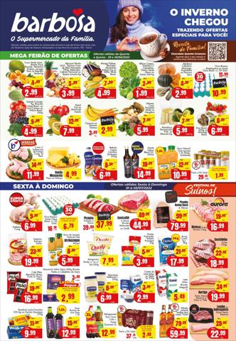 Promoções de Supermercados em Santo André | Rede e Interior  de Barbosa Supermercados | 29/06/2022 - 05/07/2022