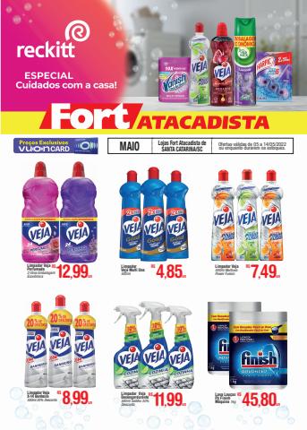 Catálogo Fort Atacadista em Florianópolis | Especial Cuidados com a Casa! | 09/05/2022 - 14/05/2022