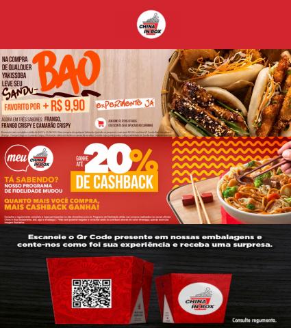 Promoções de Restaurantes em Goiânia | Ofertas China in Box de China in Box | 08/08/2022 - 31/08/2022