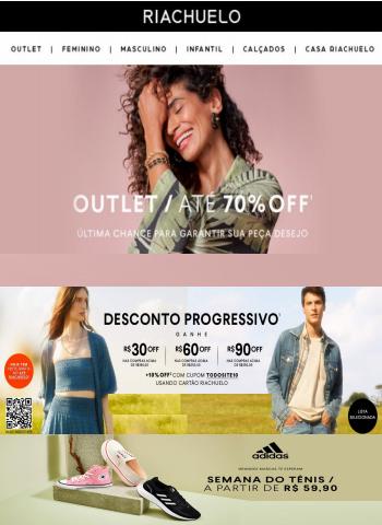 Promoções de Roupa, Sapatos e Acessórios em Suzano | Outlet até 70% OFF de Riachuelo | 20/05/2022 - 31/05/2022