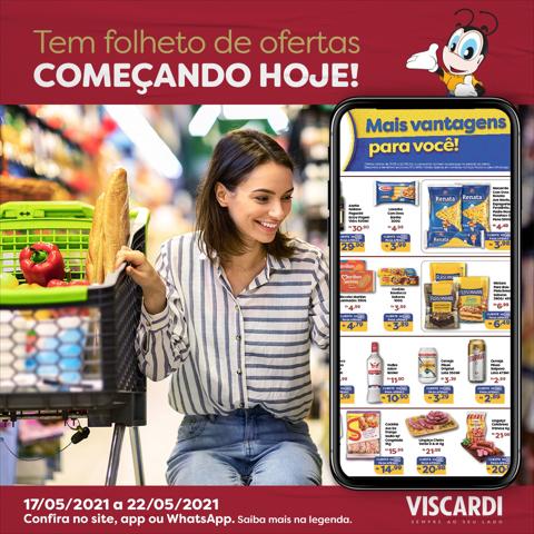 Catálogo Supermercados Viscardi | Encarte Supermercados Viscardi | 17/05/2022 - 20/05/2022