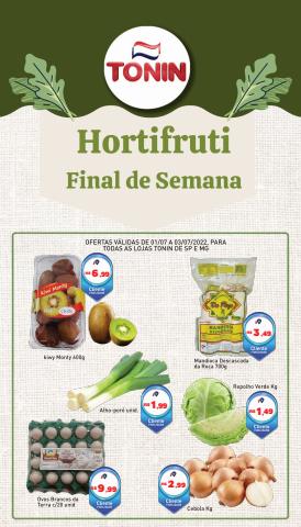 Catálogo Tonin Superatacado | HORTIFRUTI - FINAL DE SEMANA | 01/07/2022 - 03/07/2022