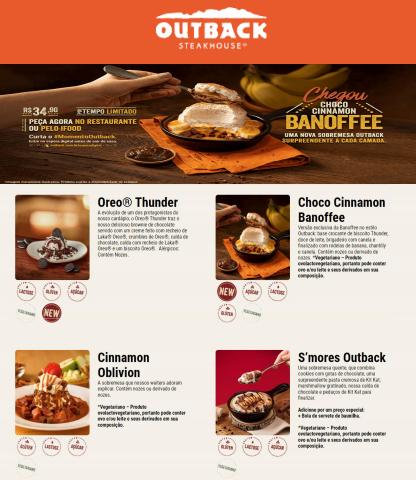 Promoções de Restaurantes em Santo André | Novidades Outback de Outback | 18/05/2022 - 31/07/2022