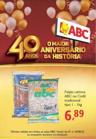 Promoções de Supermercados em Uberaba | Ofertas de Aniversário de Supermercados ABC | 02/08/2022 - 10/08/2022