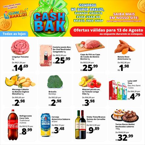 Catálogo Supermercados Baklizi | Encarte Supermercados Baklizi | 13/08/2022 - 13/08/2022