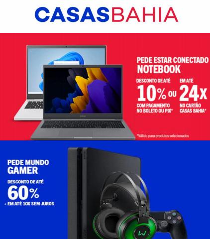 Promoções de Tecnologia e Eletrônicos | Ofertas Casas Bahia de Casas Bahia | 26/05/2022 - 01/06/2022